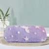 Set 2 x Patura copii pufoasa si calduroasa, cu efect fosforescent, roz
