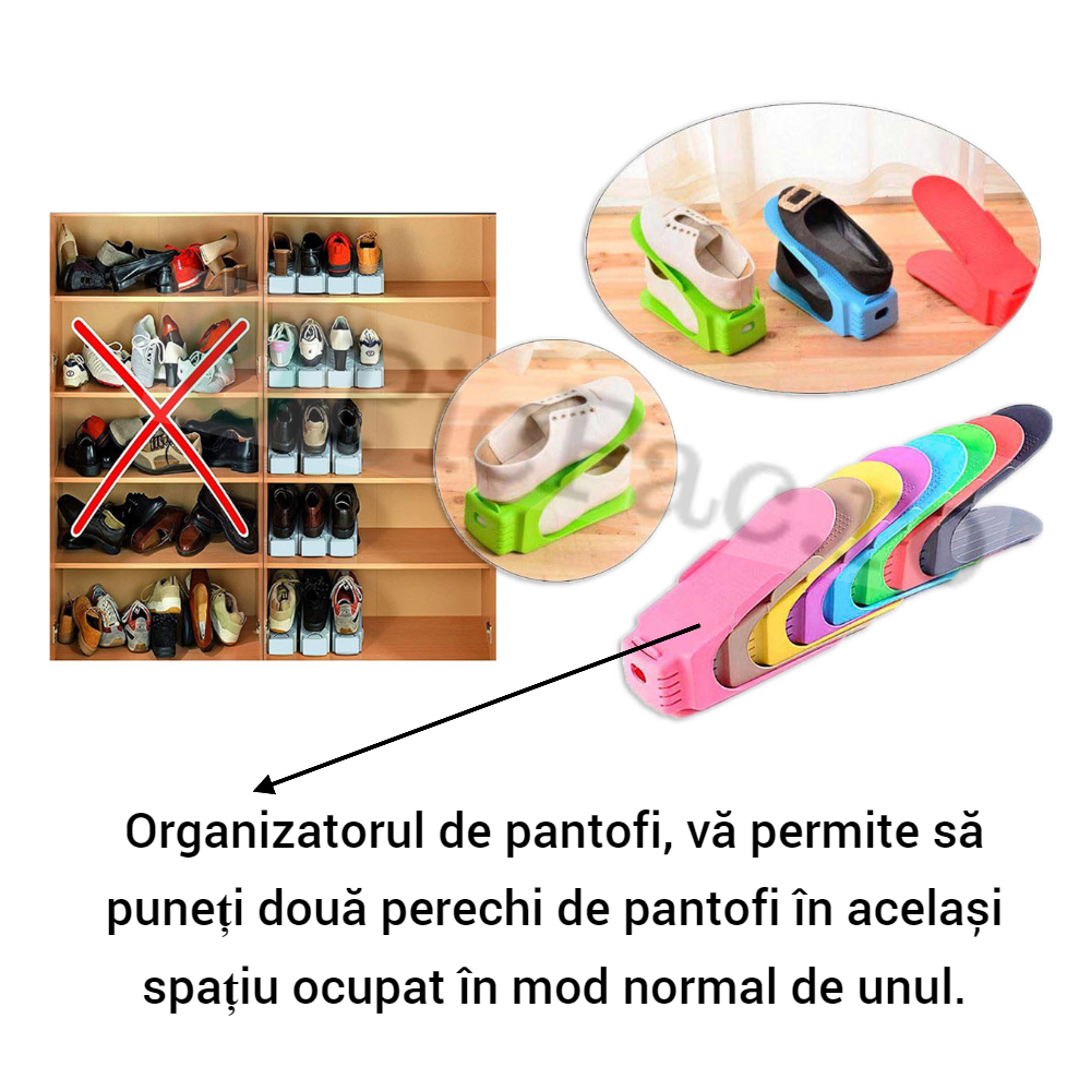Set 10 organizatoare pentru incaltaminte