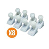Lichidare de stoc. Set 8 becuri LED fara fir