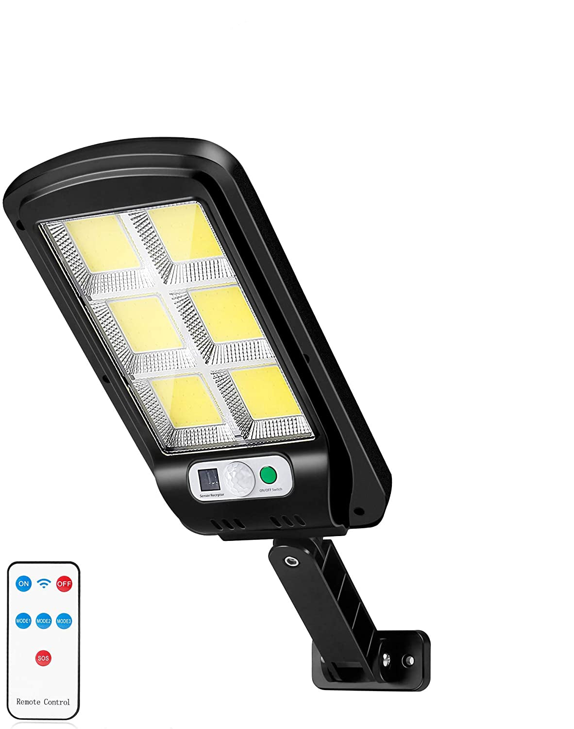 Lampa solara LED cu senzor de miscare si unghi de inductie 120 grade