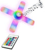 Lichidare de stoc!  Bec cu patru brate, lumina multicolora, functie muzicala prin bluetooth si cu telecomanda inclusa