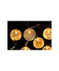 Ghirlanda luminoasa, LED, 8 becuri, incarcare solara, lumina alb cald
