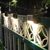 Lichidare de stoc. Set 4 x Mini lampa solara, LED, pentru scari