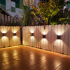 Set 2 x Lampi solare LED de perete