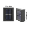 Set 2 x Lampi solare LED de perete