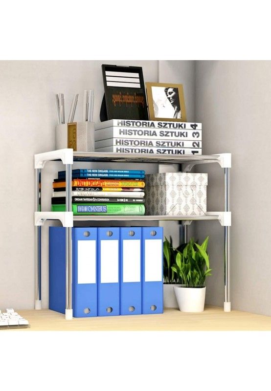 Lichidare de stoc. Suport cu 2 rafturi, telescopic si multifunctional