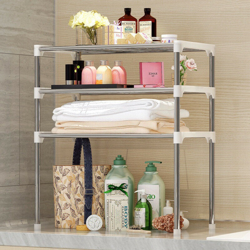 Lichidare de stoc. Etajera tip raft multifunctional pentru bucatarie sau baie