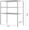 Lichidare de stoc. Etajera tip raft multifunctional pentru bucatarie sau baie