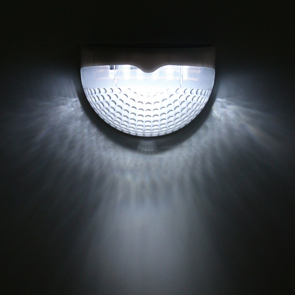 Lichidare de stoc. Set 2 Lampi solare de perete 6 Led cu senzor de lumina