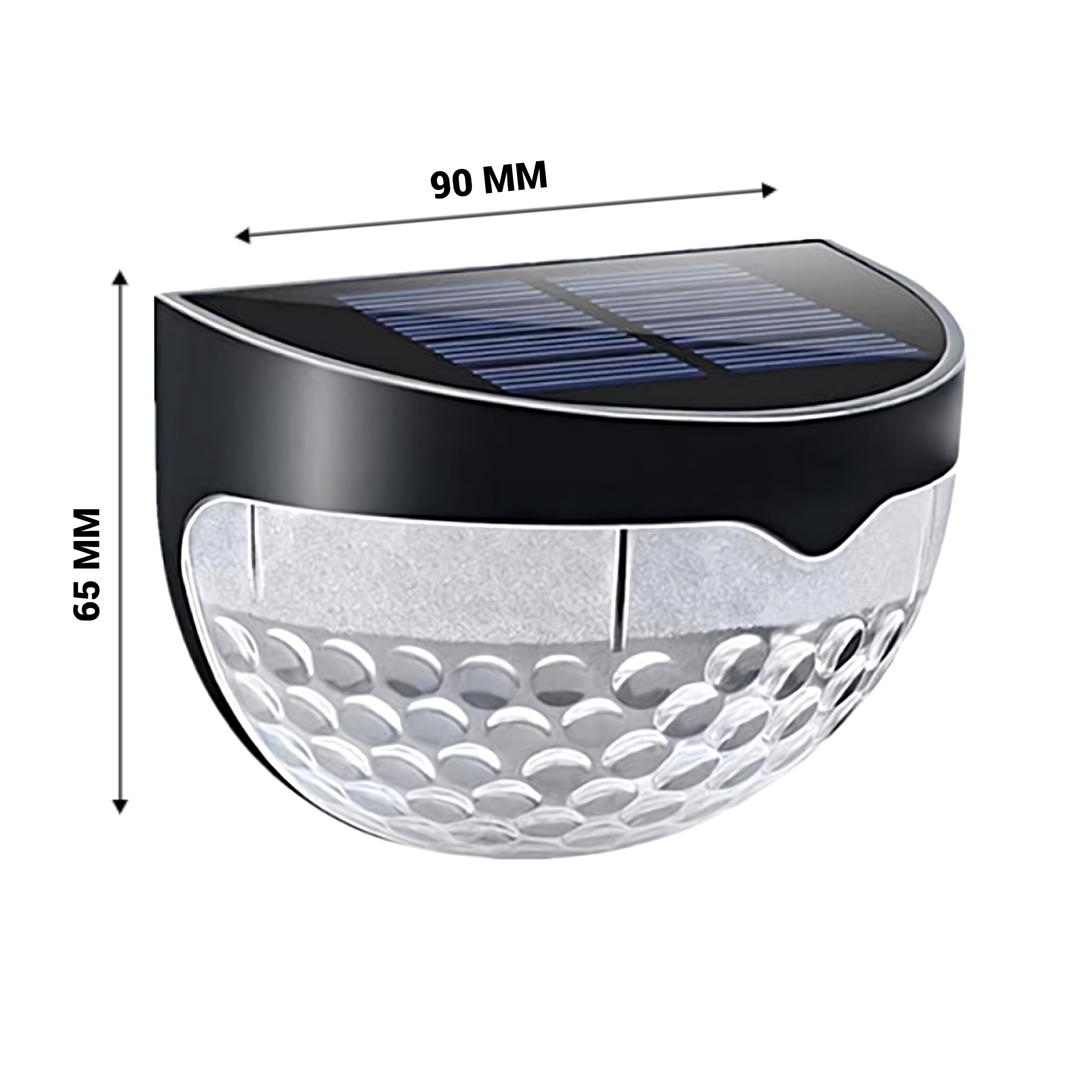 Lichidare de stoc. Set 2 Lampi solare de perete 6 Led cu senzor de lumina