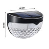 Lichidare de stoc. Set 2 Lampi solare de perete 6 Led cu senzor de lumina