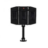 Lichidare de stoc. Lampa solara tripla cu suport de prindere pe perete