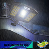 Lichidare de stoc. Lampa solara tripla cu suport de prindere pe perete