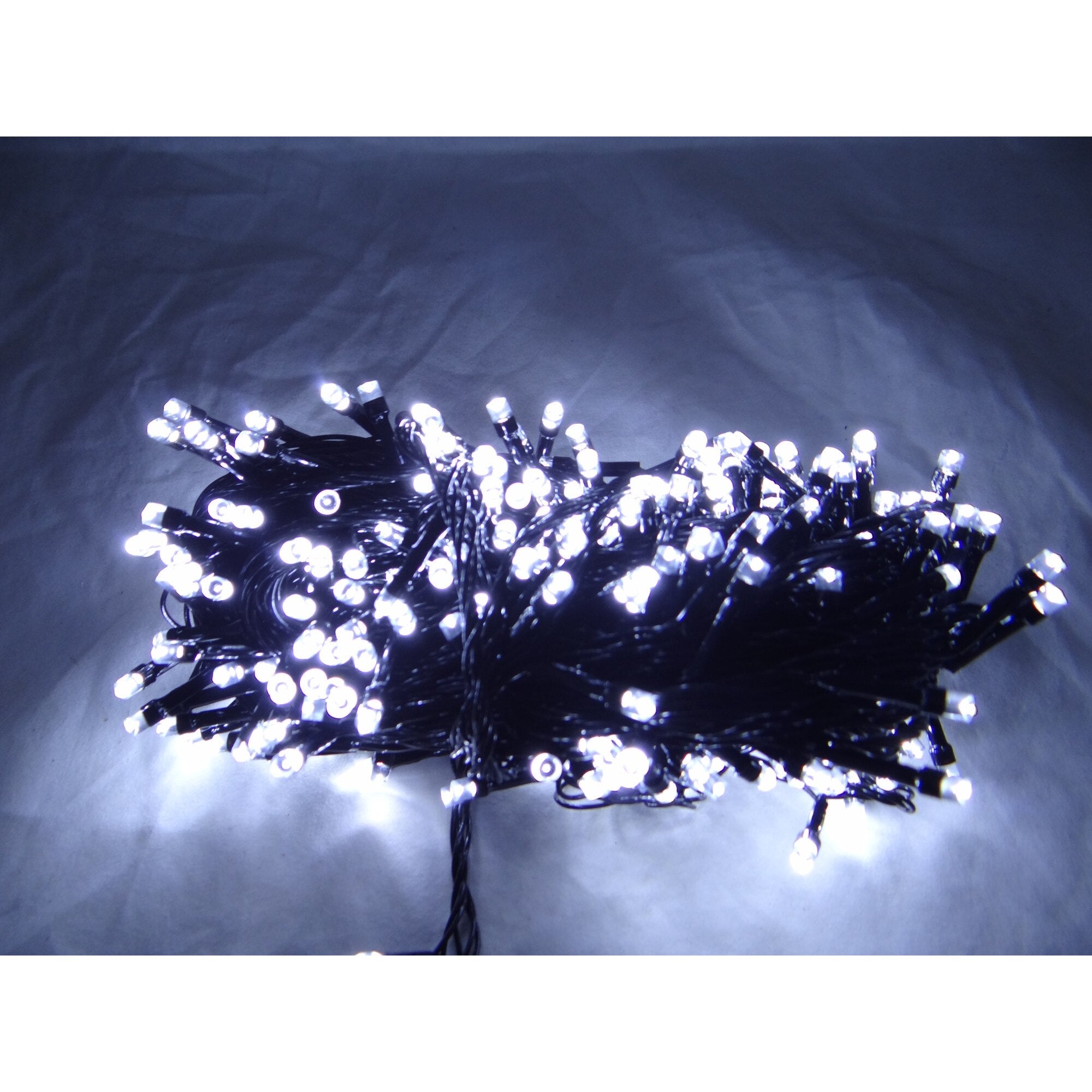 Instalatie Rola 30 m Alb Rece, 150 Led