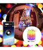 Instalatie Craciun control prin telefon cu lumini tip bulb 10 m