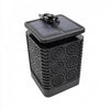 Lampa solara cu efect de flacara