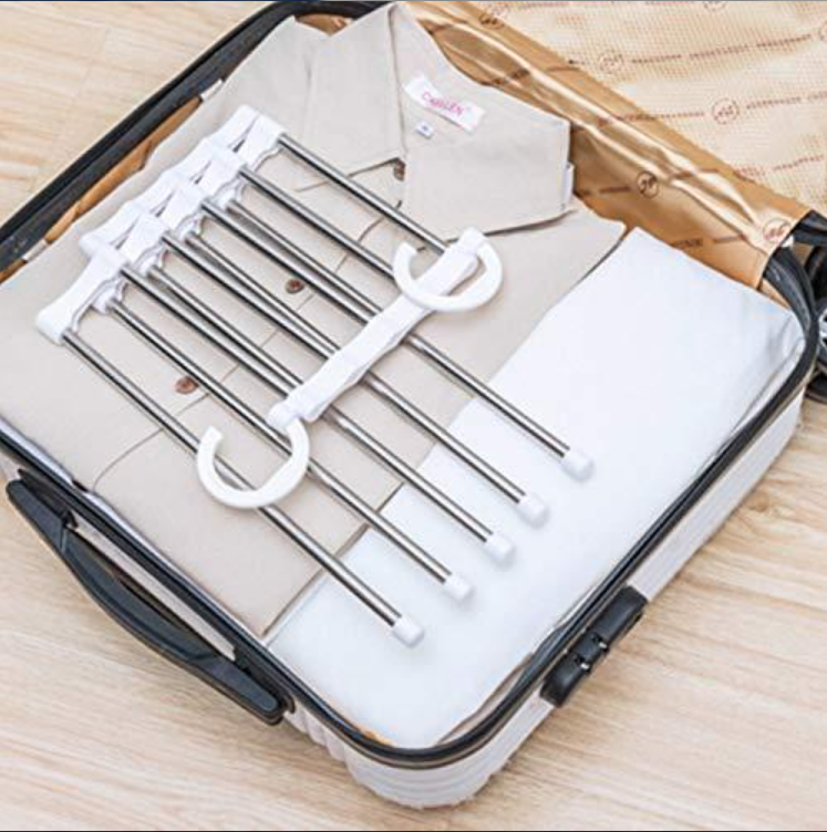 Lichidare de stoc. Set 2 x umeras organizator pentru pantaloni