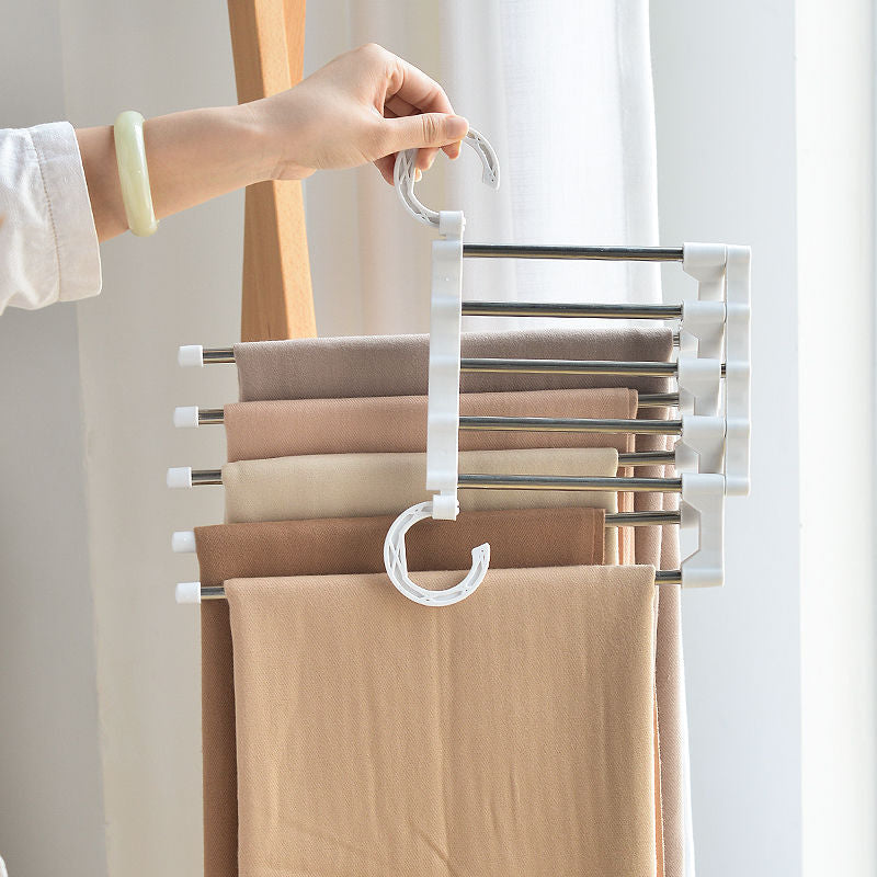 Lichidare de stoc. Set 2 x umeras organizator pentru pantaloni