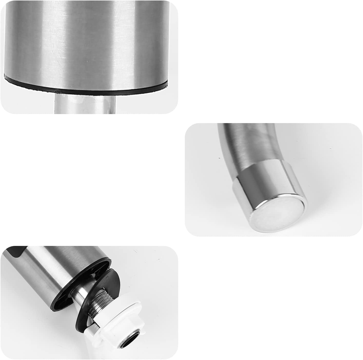 Robinet electric instant din inox, cu display si rotire 360 grade, 3000W