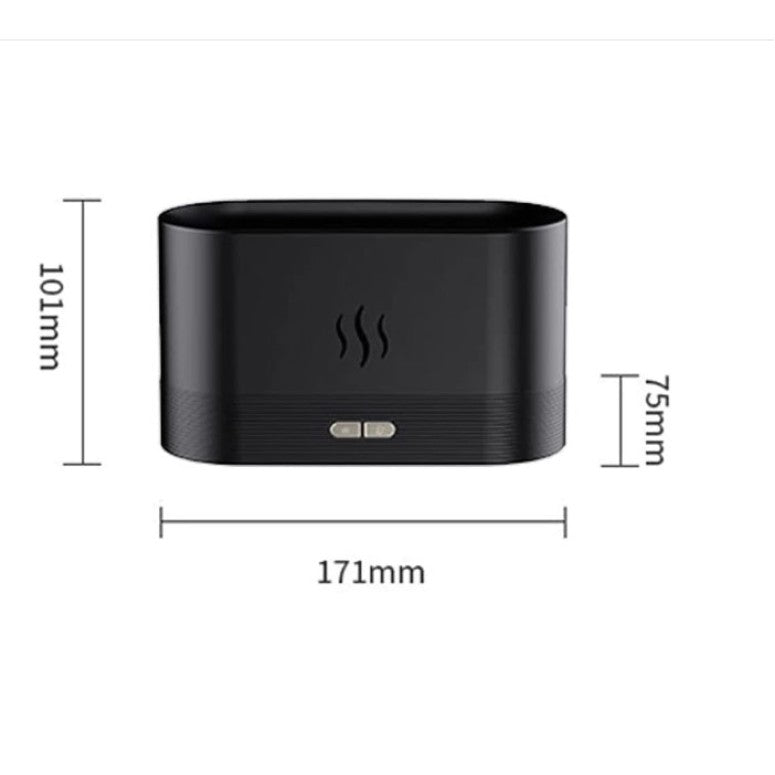 Umidificator cu difuzor de aroma si efect de  flacara