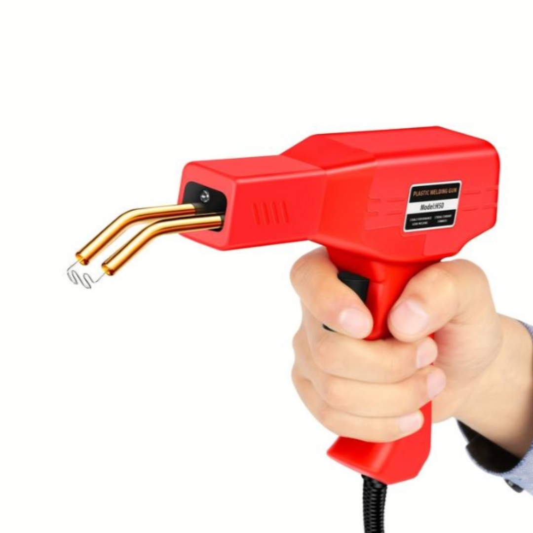 Aparat de sudura in plastic, kit pentru repararea fisurilor, cu accesorii