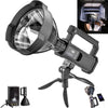 Lanterna LED, reincarcabila, functie Powerbank, 4 moduri iluminare, trepied inclus