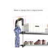 Suport pentru pantofi, din inox, 5 rafturi