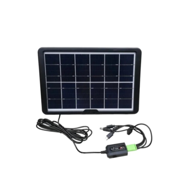 Panou solar portabil, pentru incarcare dispozitive, cu intrare USB